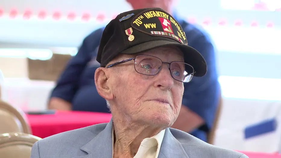 106-Year-Old Manatee County WWII Veteran Awarded France’s Highest Honor