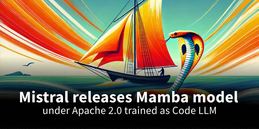 Mistral AI Releases Two Models: 7B Math Reasoning Model and Mamba2 Architecture Code Generation Model