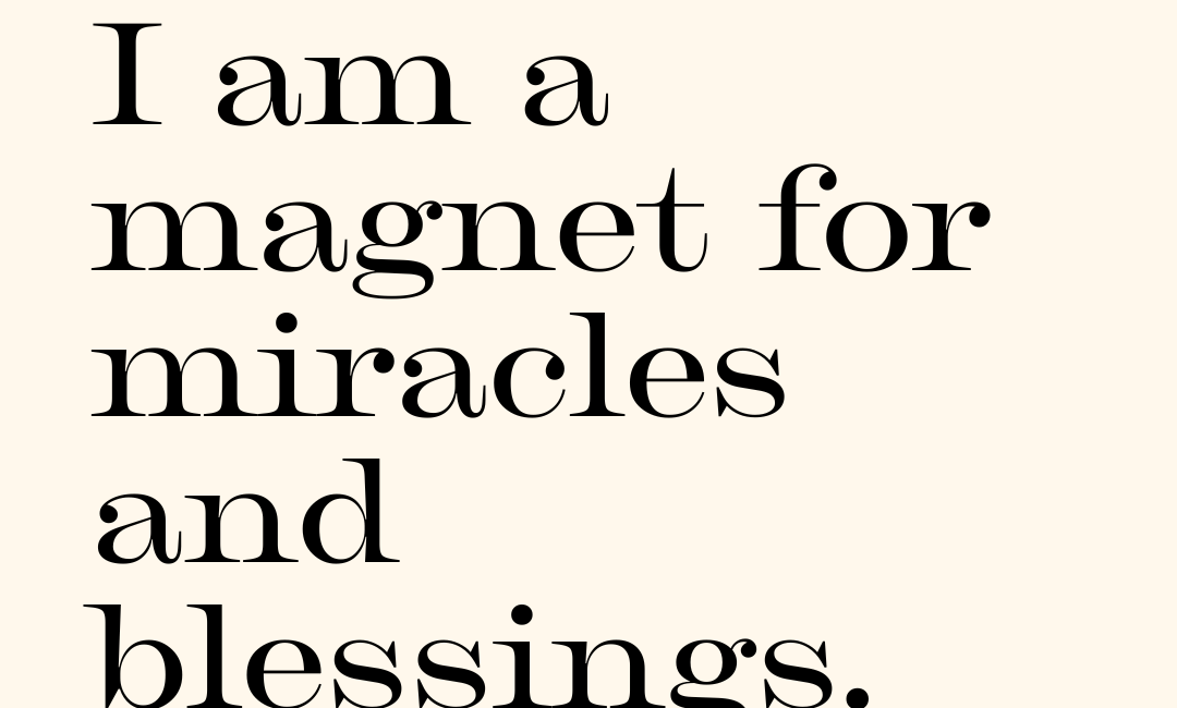 You are a miracle 🤍