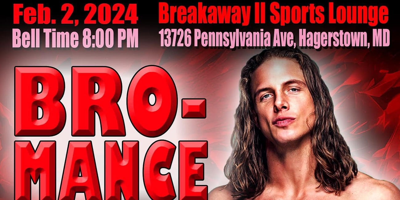Friday: ACW Bromance in Hagerstown