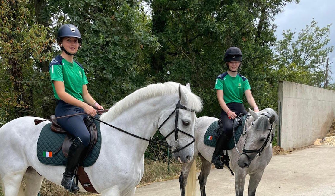 Local girls selected for Irish Pony Eventing European Squad