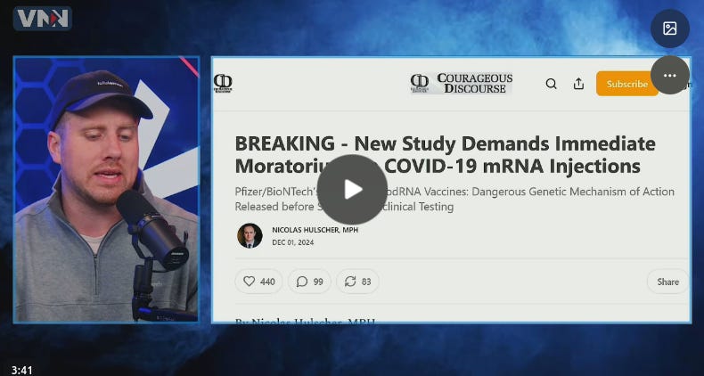 REPORT: A New Study Demands an Immediate HALT to the COVID-19 mRNA Injections 