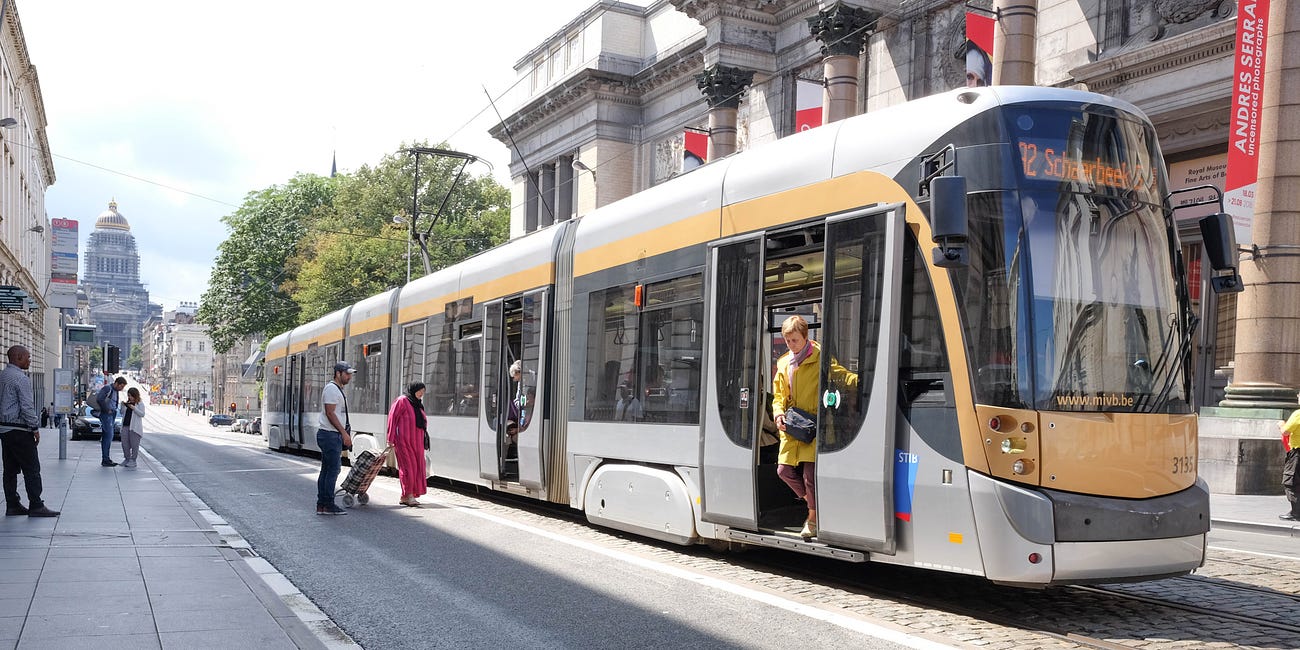 Bruxelles remplie de nouveautés tram en 2024