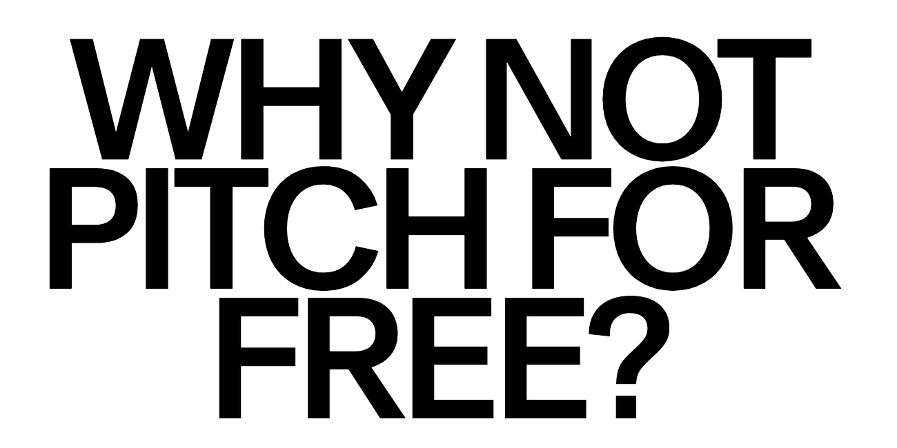 We Can’t Afford to Not Pitch