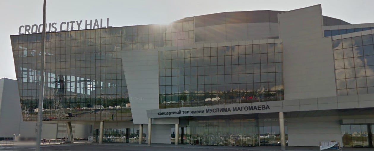 Attack On Crocus City Hall Complex In Moscow
