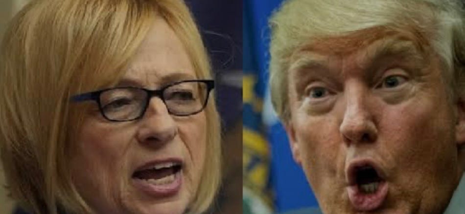 Janet Mills beats Trump and lets him hear about it