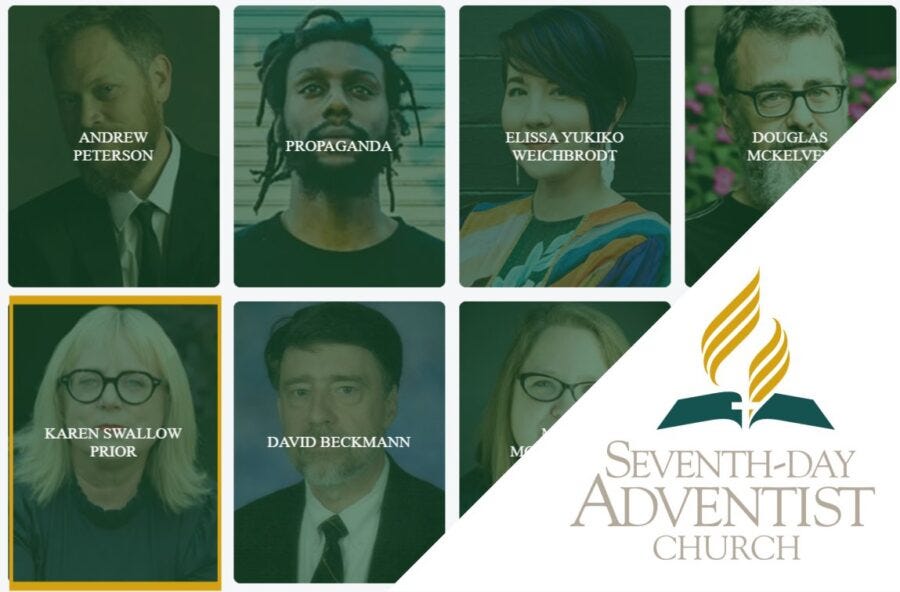 Karen Swallow Prior, Andrew Peterson to Headline Seventh Day Adventist Conference