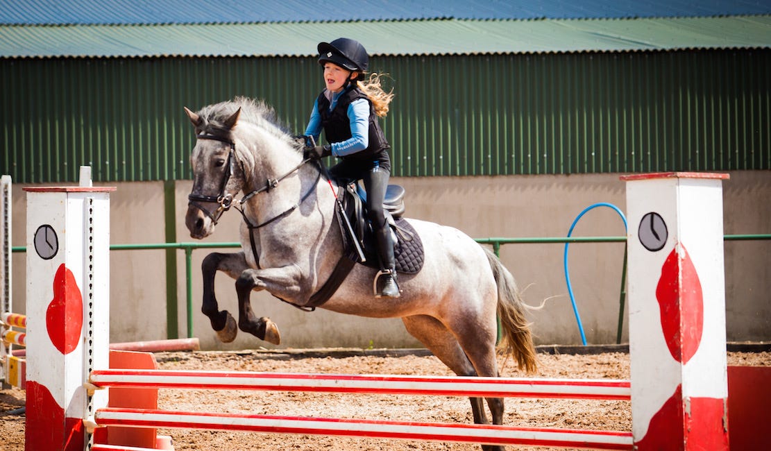 Show jumping league gets underway at Lusk's
