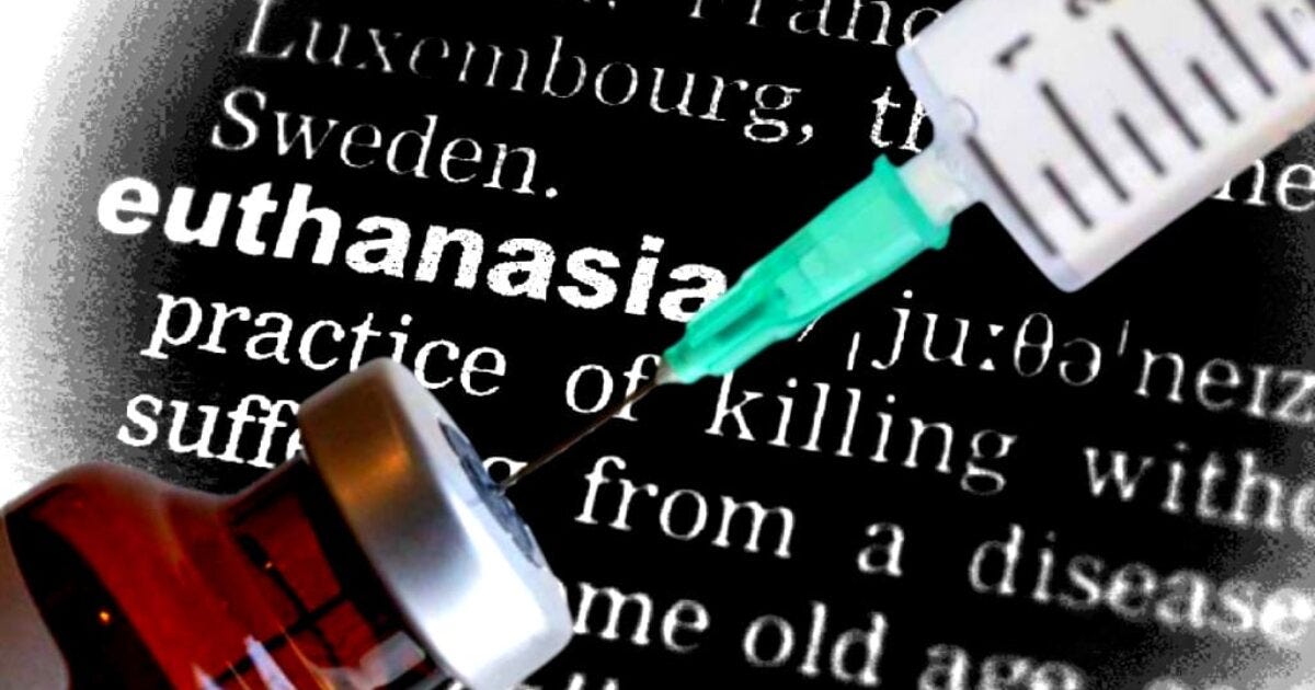 BOMBSHELL REPORT: Canadian Massacre Is Unfolding, as Hundreds of Illegal Euthanasia Deaths Go Unreported to Law Enforcement