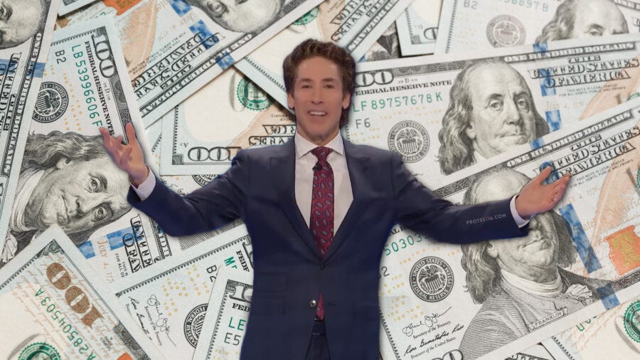 Joel Osteen’s Sermon Last Week Was Pure Pablum and Poison