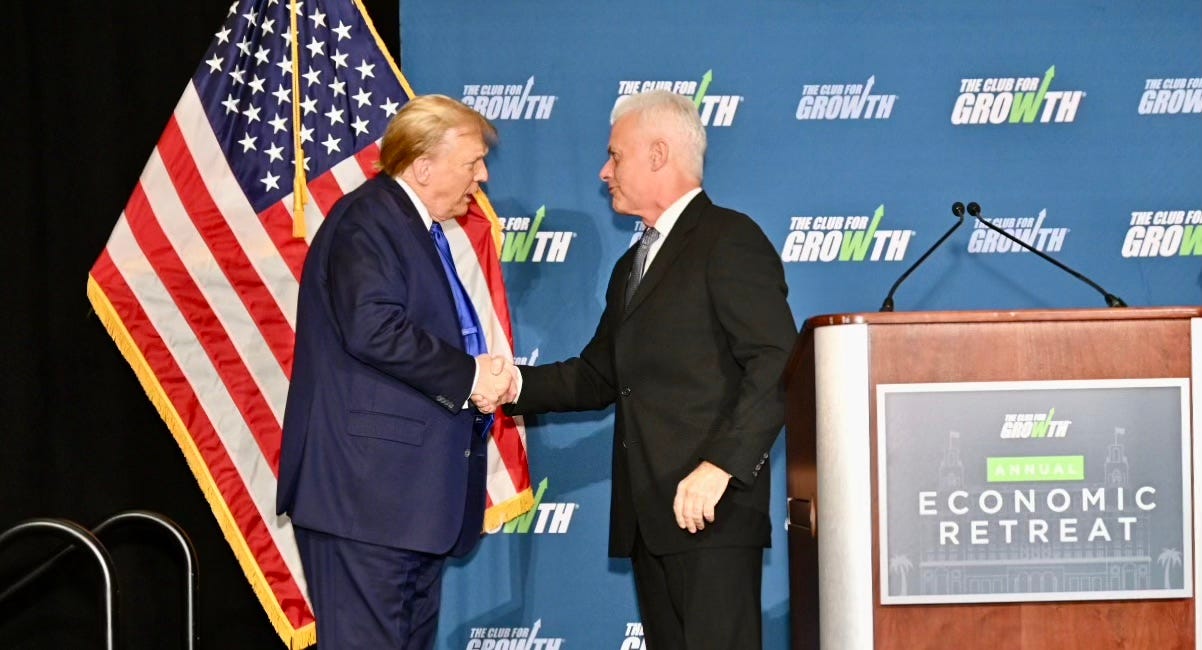 NEW: Trump, Club for Growth bury the hatchet