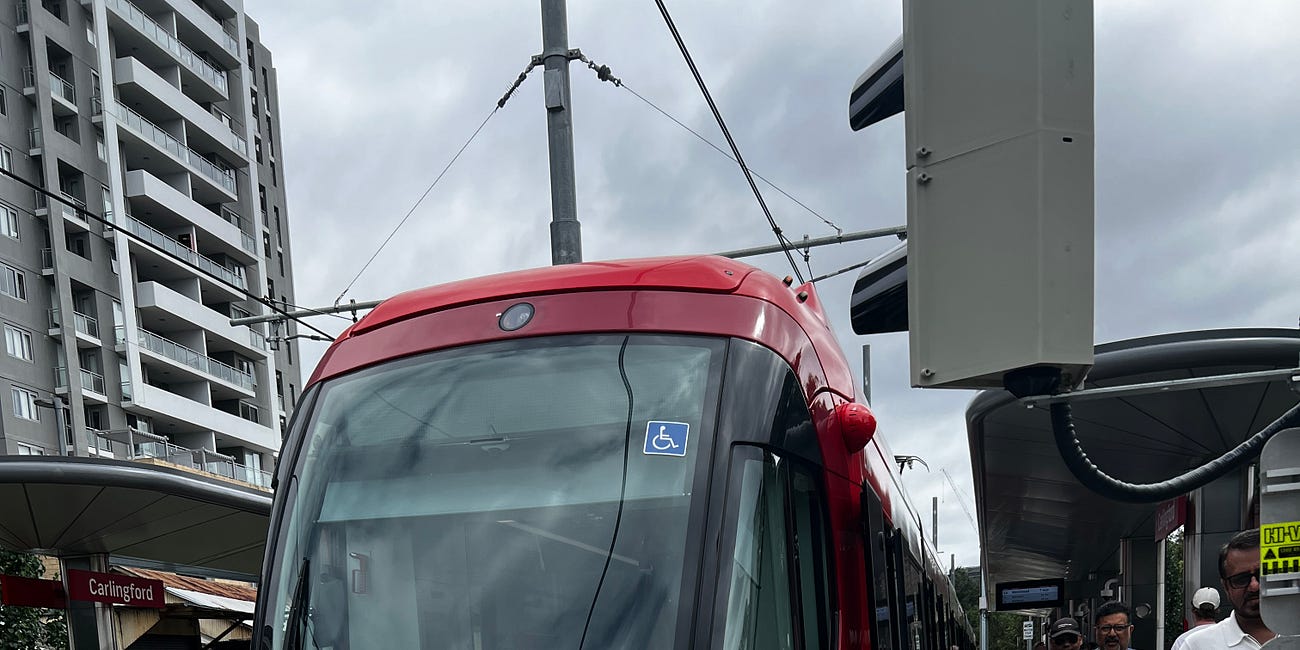 Parramatta LRT Now Open