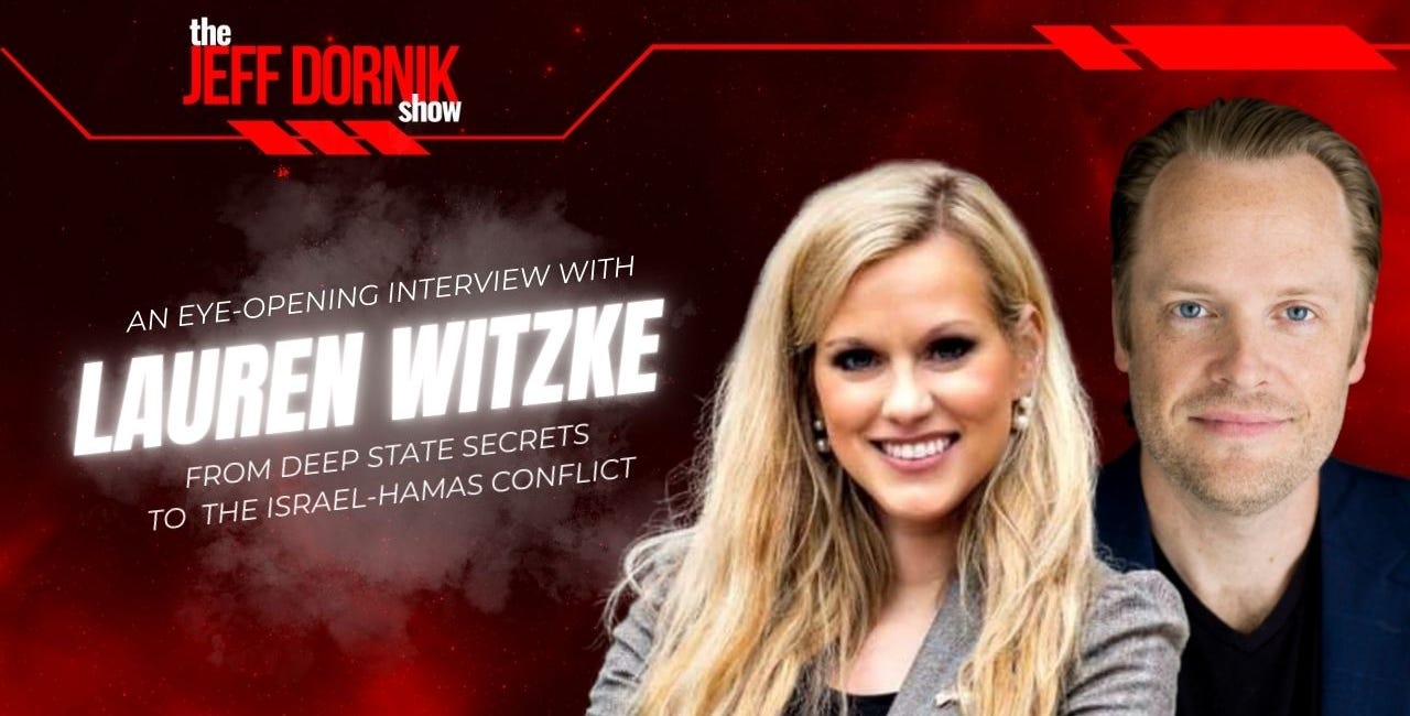 From Deep State Secrets to Israel-Hamas Conflict: An Eye-Opening Interview with Lauren Witzke