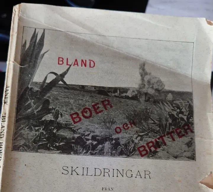 Snart tillgänglig - en bortglömd svensk krigsberättelse från Afrikas hjärta