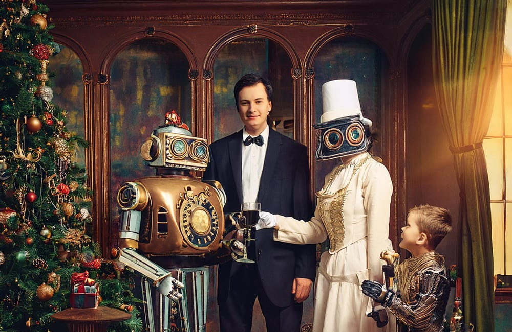 Happy Christmas...with Robots