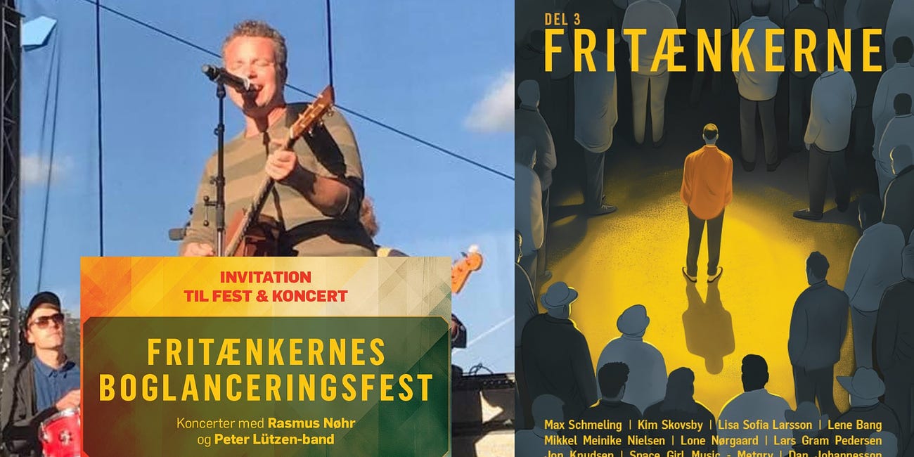 Invitation til fest og koncerter i Hellerup