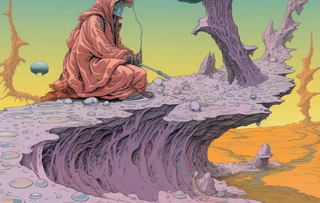 2023 Writing Retrospective, Part 1 – Sacred Mushroom