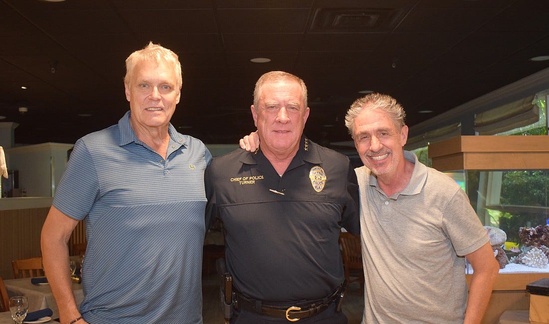Longboat Key Kiwanis Club Members Welcome Increased Police Presence Along Gulf of Mexico Drive