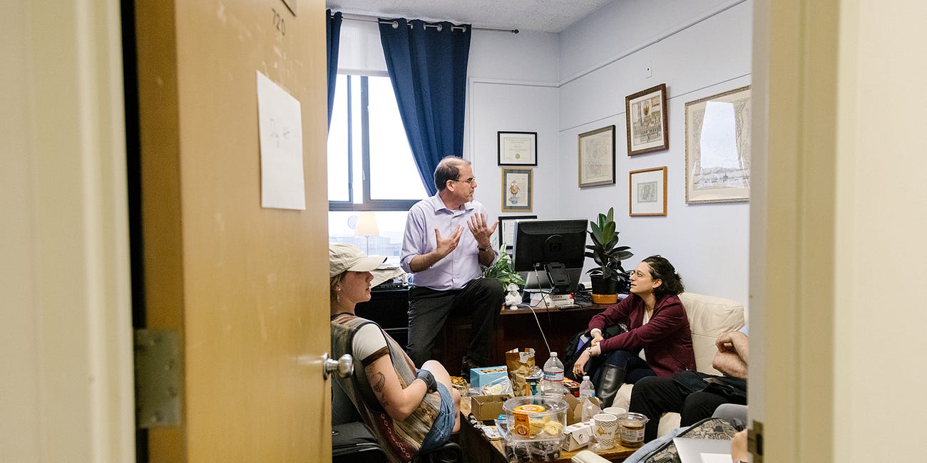 Why This Berkeley Professor Is Sleeping in His Office