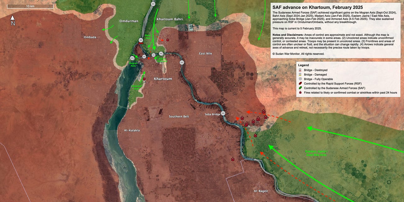Map: Battle looms as Sudan army advances on Khartoum