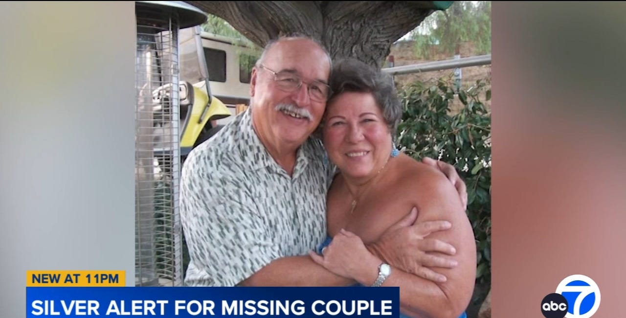 Elderly couple vanishes from Olive Dell Ranch