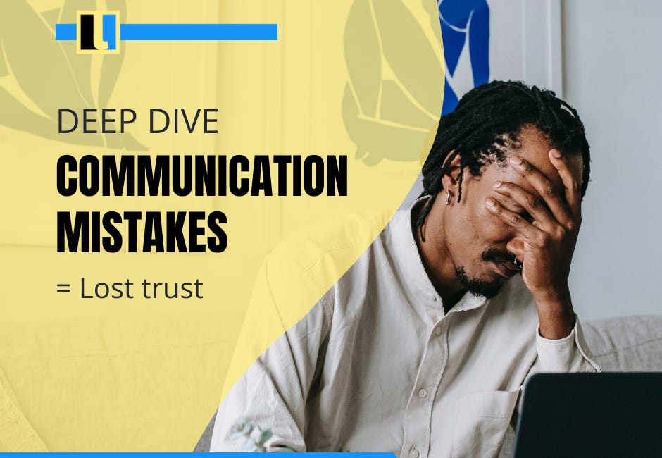 Deep Dive: Team Communication Problems