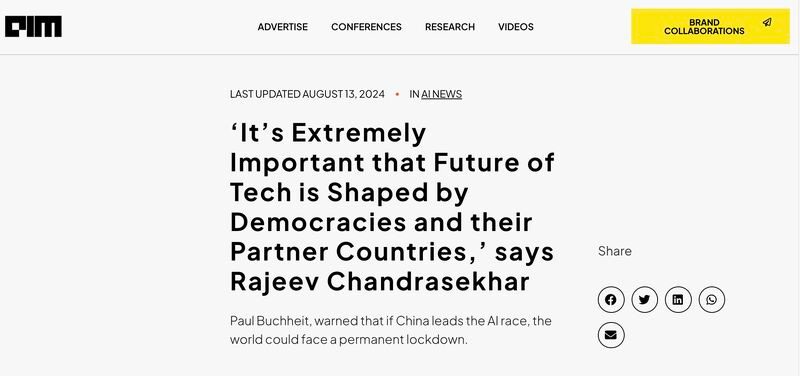 Mere Democracy vs Autocracy Arguments cannot Guide India's AI Sovereignty Approach