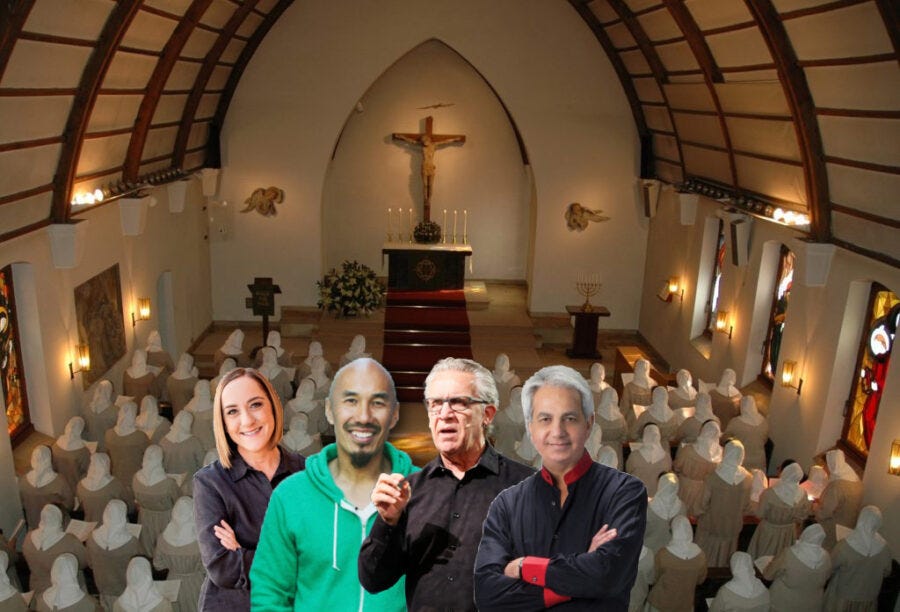 Francis Chan Joins Benny Hinn and a Cloister of Nuns (Evangelical Sisterhood of Mary) For Jesus Conference