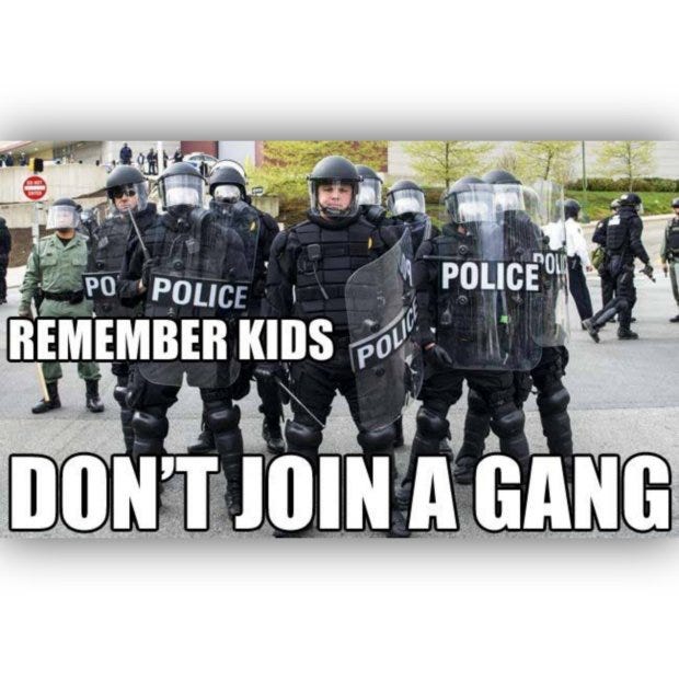 #USA #COPS are trained #DomesticTERRORISTS – #AbolishThePolice #DefundThePolice