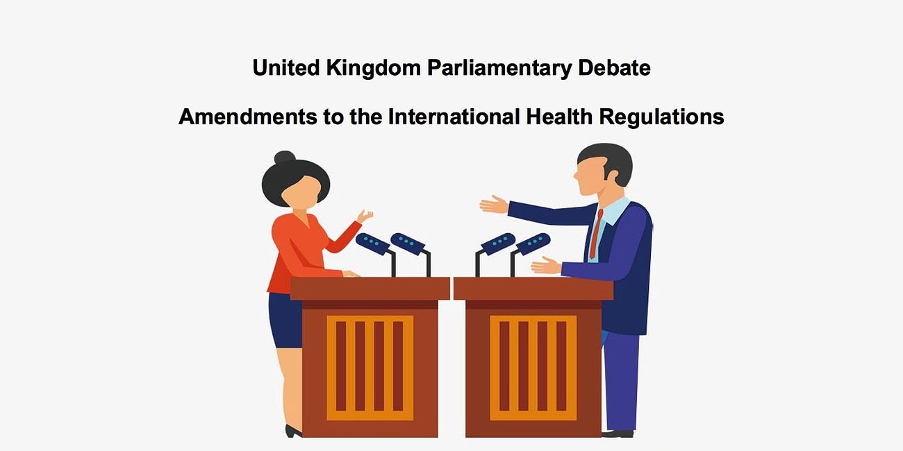 Watch The UK Parliament Debate
