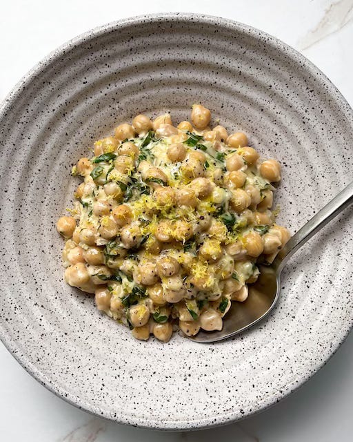 Chickpeas Al Limone