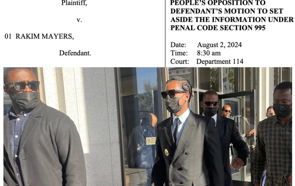 A$AP Rocky's assault case heads to trial after LA judge rejects dismissal motion
