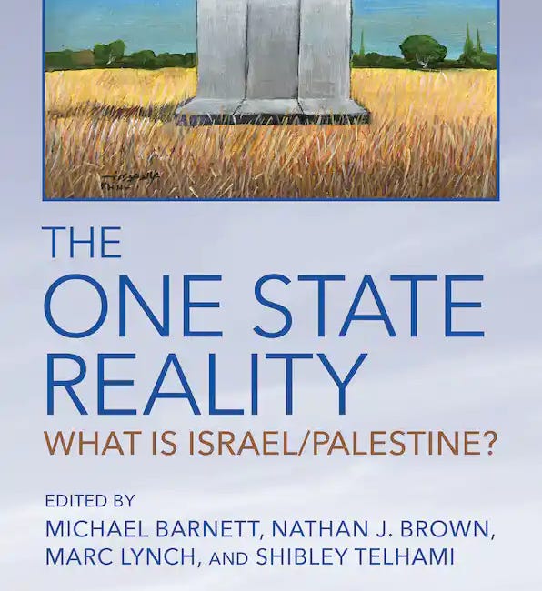 Debating Israel's One State Reality