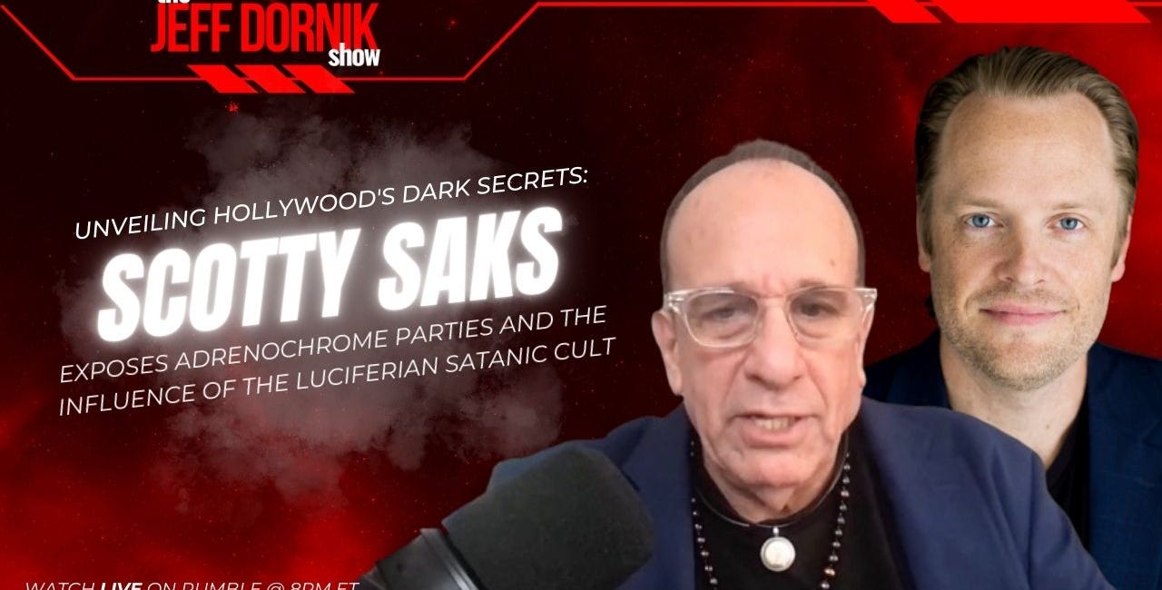 Unveiling Hollywood’s Dark Secrets: Scotty Saks Exposes Adrenochrome Parties and the Influence of the Luciferian Satanic Cult