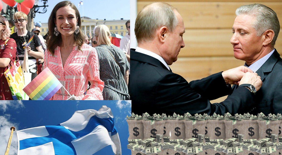 Who is serving putin? Finland: un piccolo aiuto per salvare i soldi dell’oligarca del Cremlino