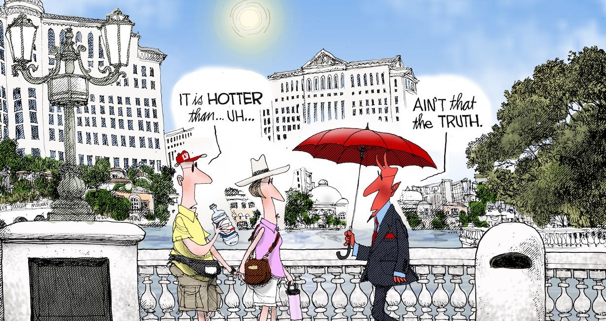 Michael Ramirez: Devilish Heat Wave 06-26-24
