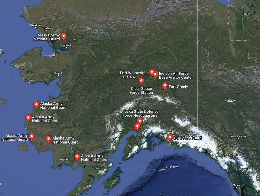 US Officials: Chinese Citizens Pose As Tourists, Attempt To Access Alaskan Military Bases