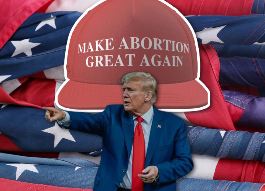 Trump Calls 6-Week Hearbeat Bills ‘A Terrible Mistake’+ Wants GREATER Access to Abortion