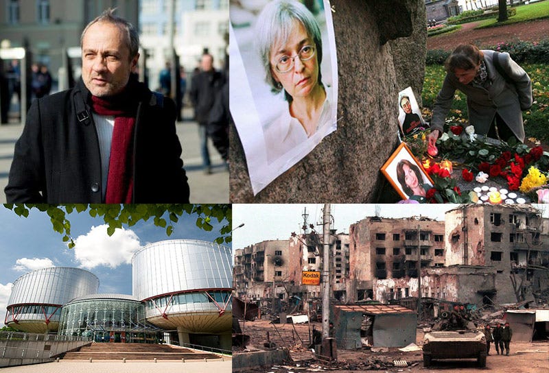Alexander Podrabinek: L'inchiesta di Anna Politkovskaya a Strasburgo