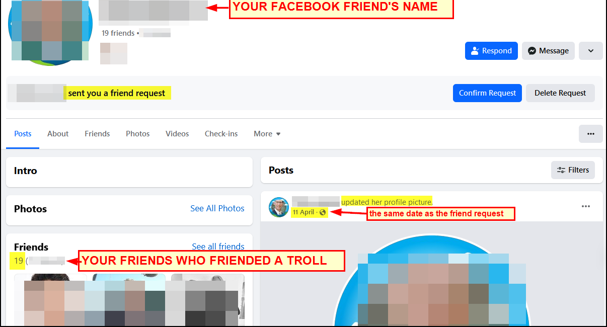 Facebook friends- half may be troll fake accounts feeding you and your friends disinformation | Knowledge is Power