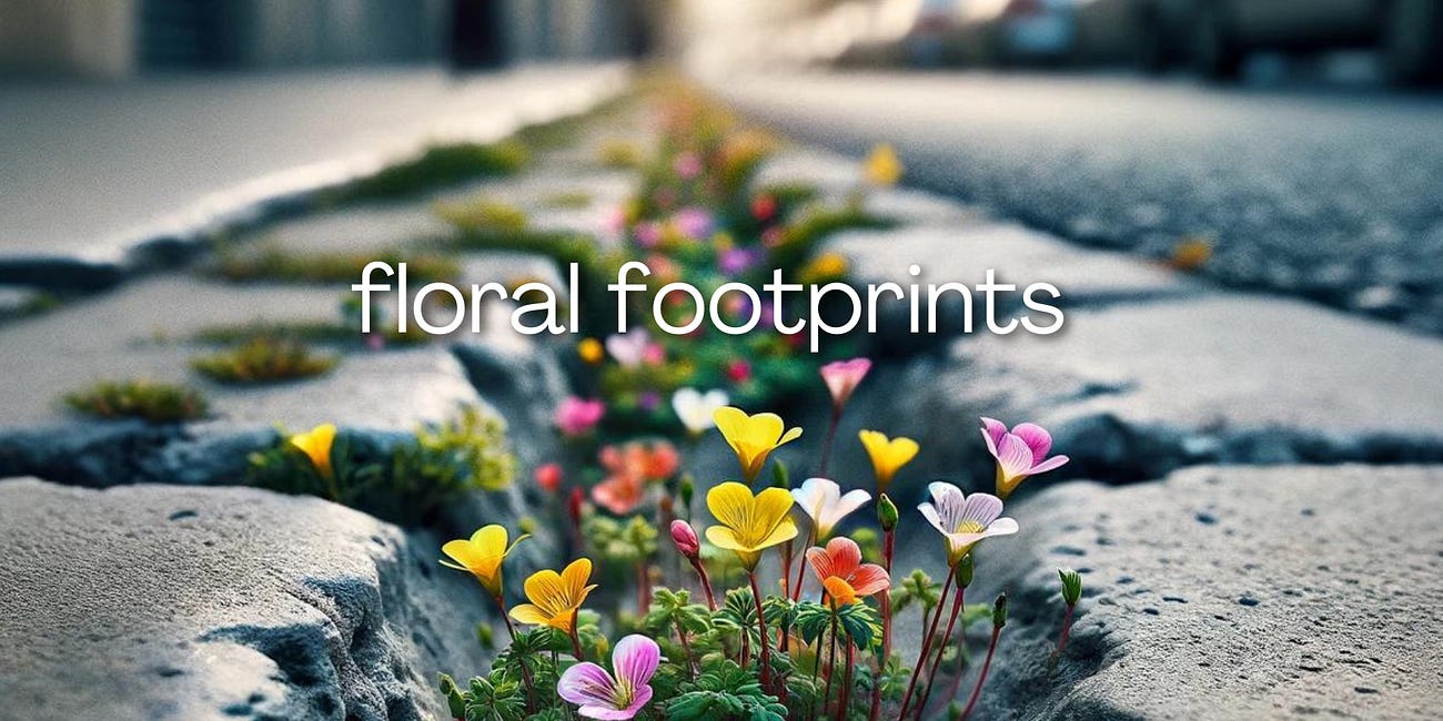 Floral Footprints