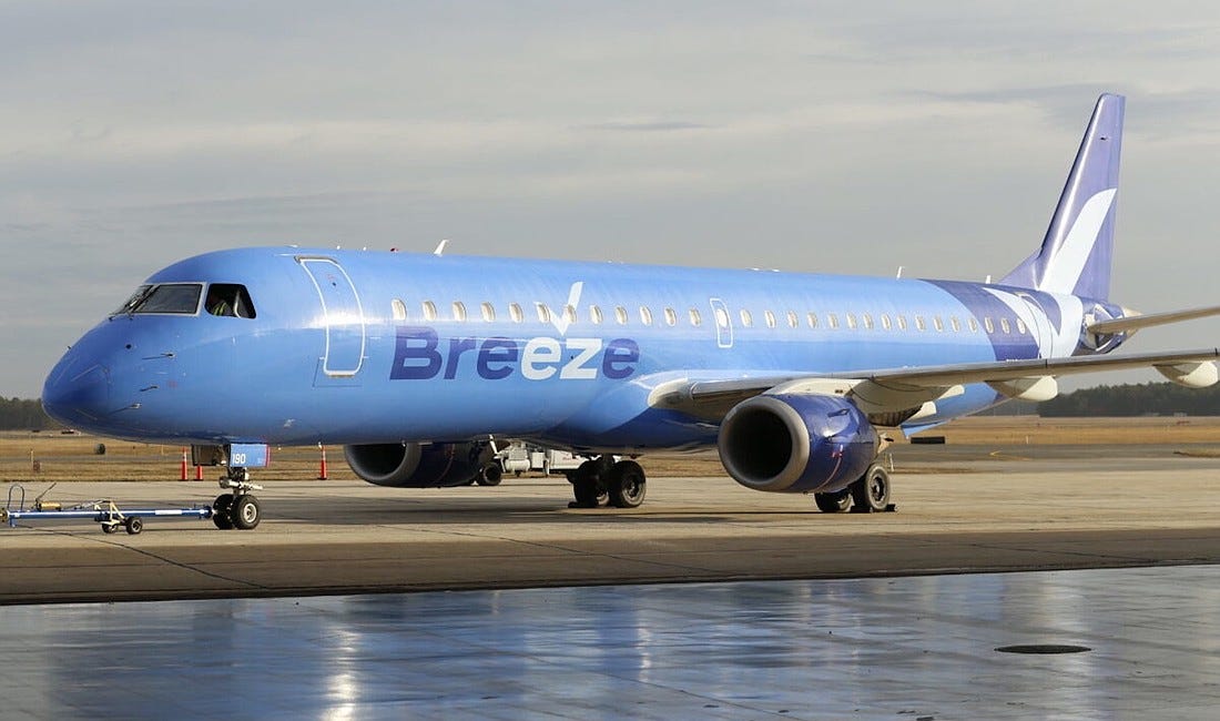 Breeze Airways Expands Service at Sarasota-Bradenton Airport with New Destinations