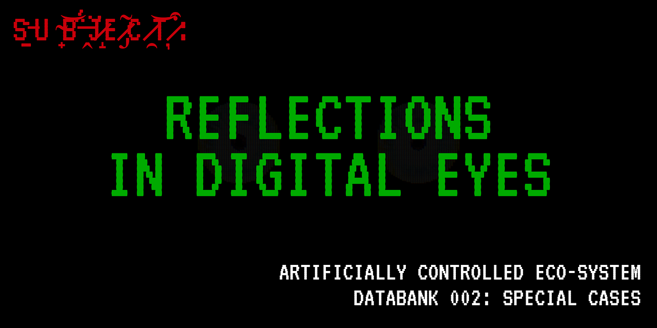 Reflections in Digital Eyes
