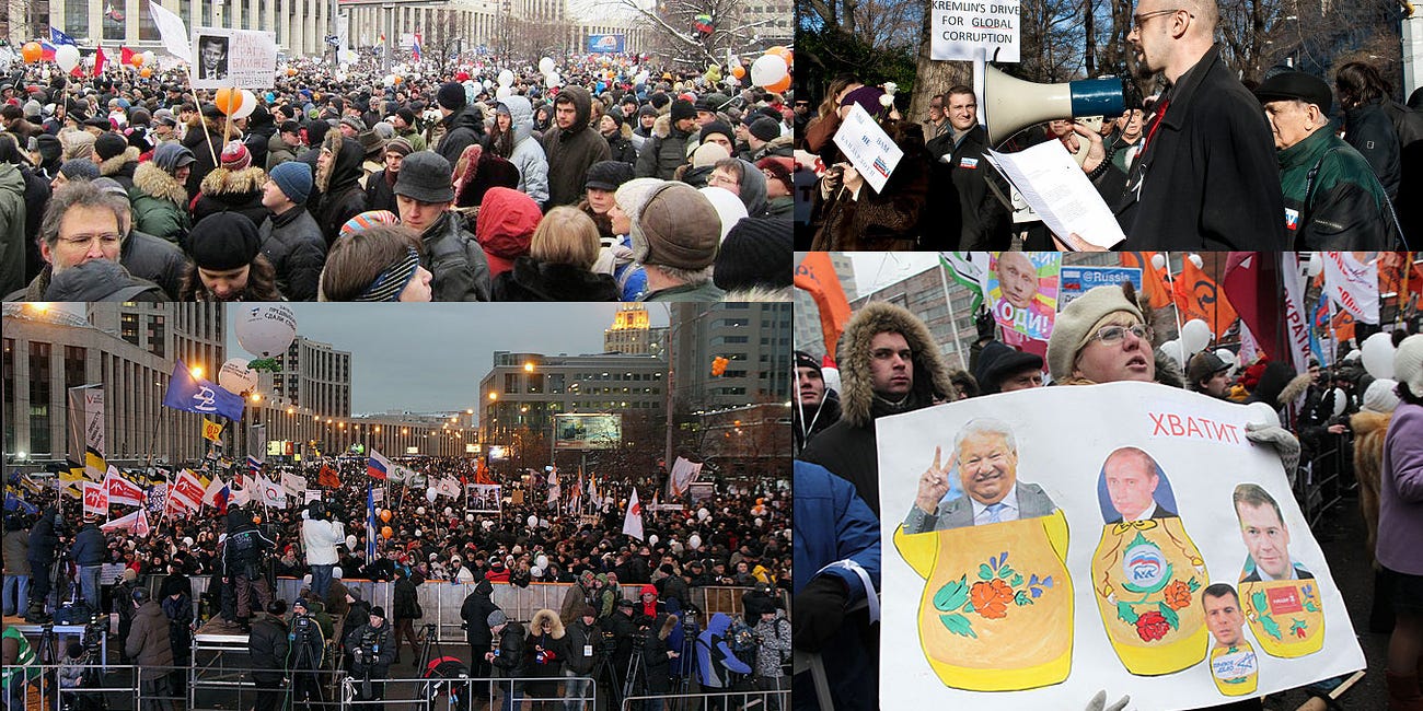 L'opposizione russa: 24 dicembre 2011 - Proteste contro elezioni falsificate - Parte 3