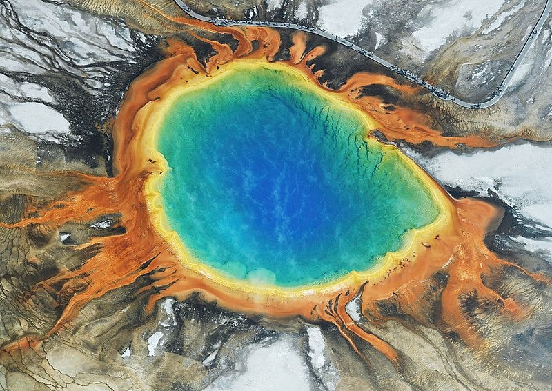 Us A Geyser Of Watercolors