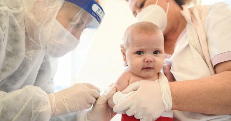 Pure EVIL: CDC Pushes for Babies to Get 3 Unlicensed Covid mRNA Shots by 9 Months