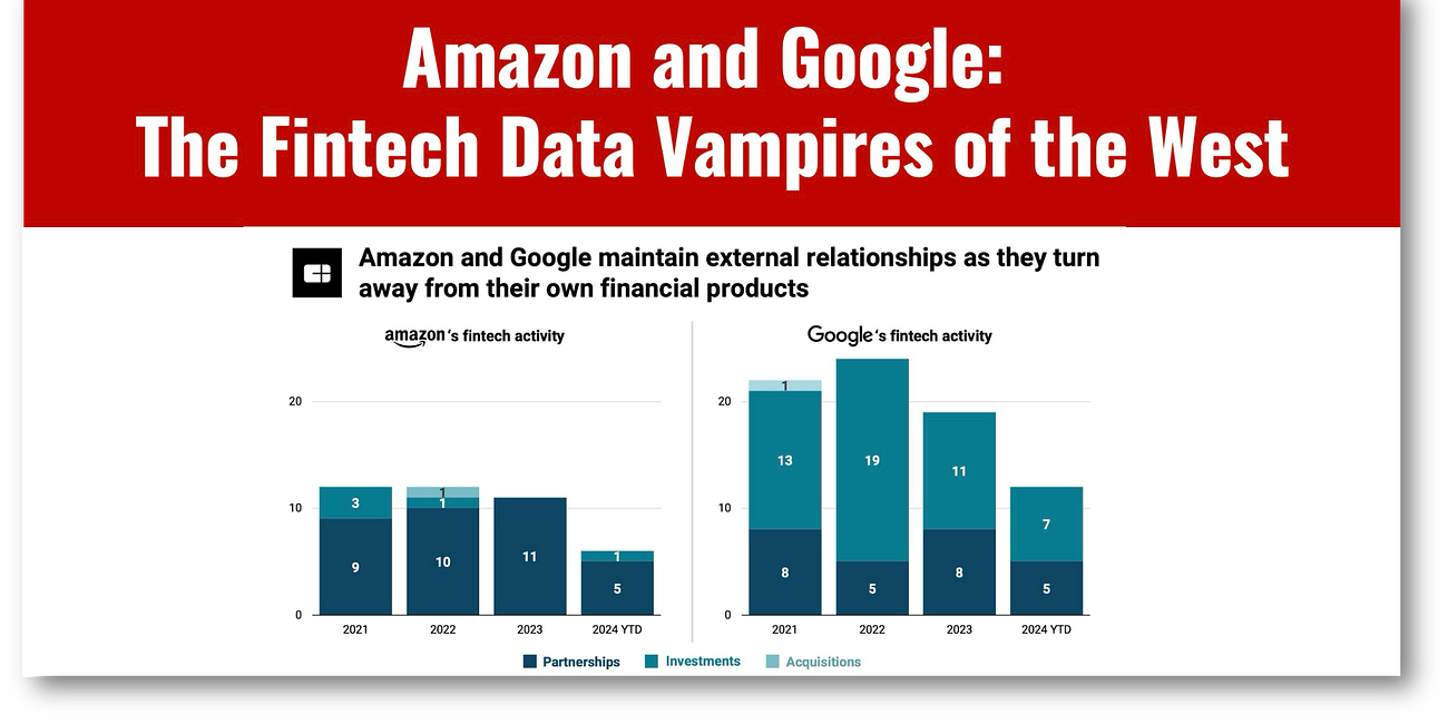 Amazon and Google: The Fintech Data Vampires of the West