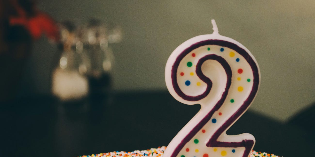 Parker's second birthday