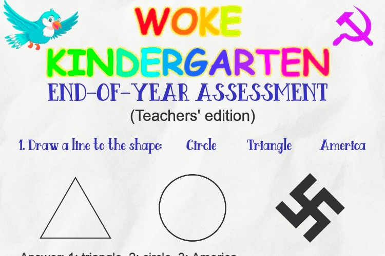 The Woke Kindergarten Final Exam