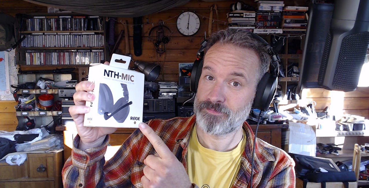 Rode NTH-MIC Headset Mic Review [438]